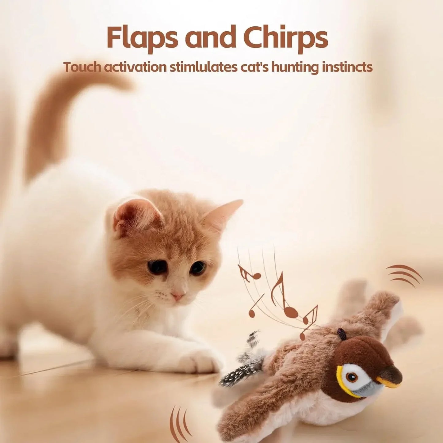 Cloudy Paws™ Bird Toy for Cat