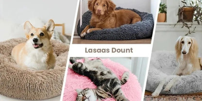 Cloudy Paws™ Super Soft Pet Round Bed