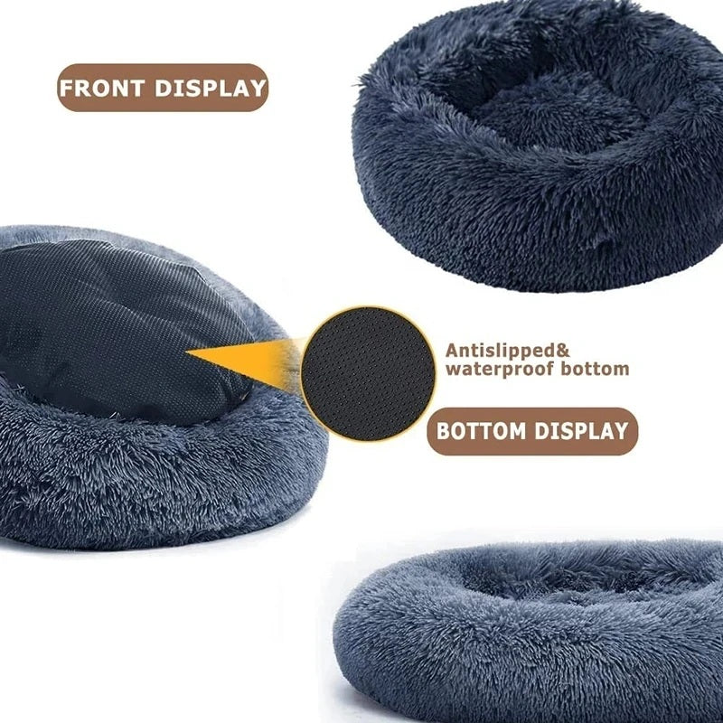 Cloudy Paws™ Super Soft Pet Round Bed