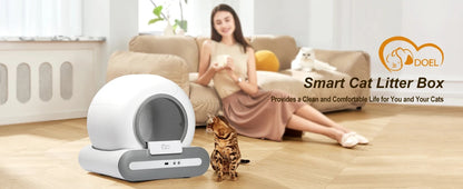 Cloudy Paws™ Automatic Self-Cleaning Cat Litter Box