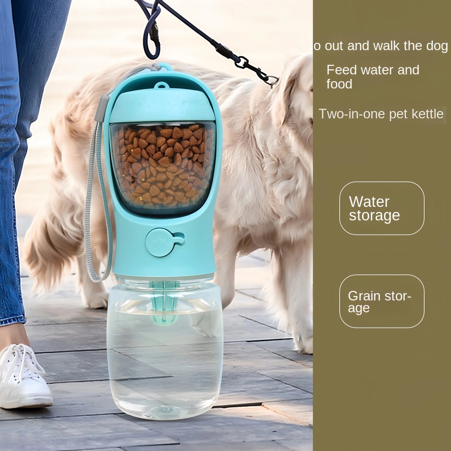 Cloudy Paws™ Portable Pet Water Bottle