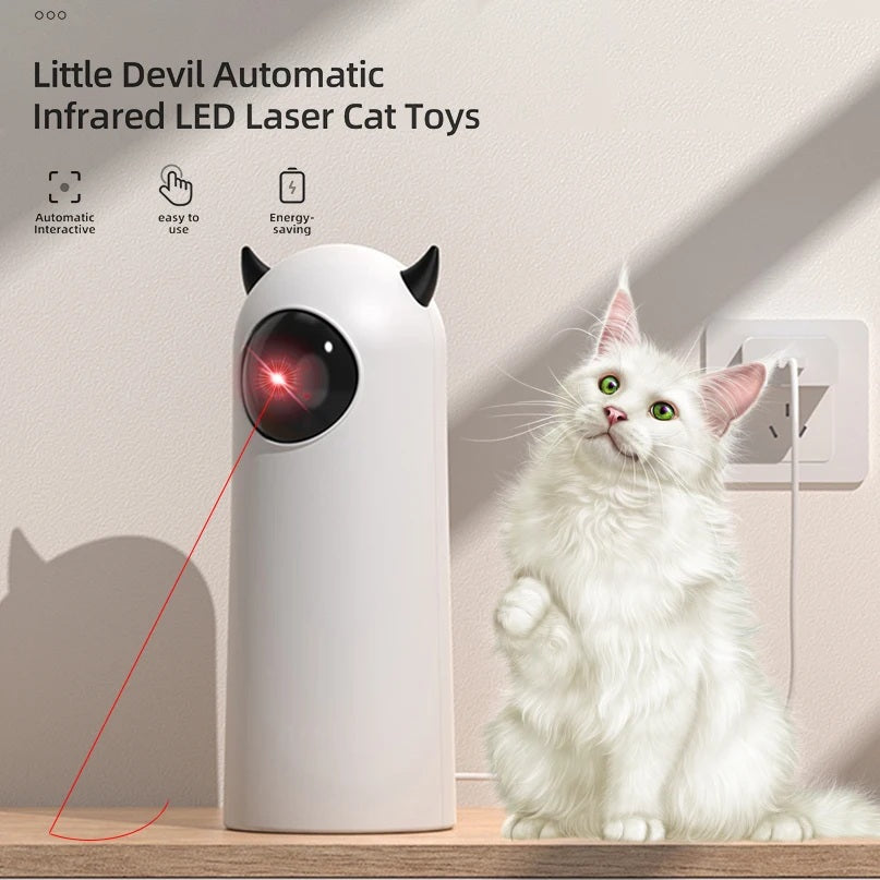 Cloudy Paws™ Automatic Laser Cat Toy