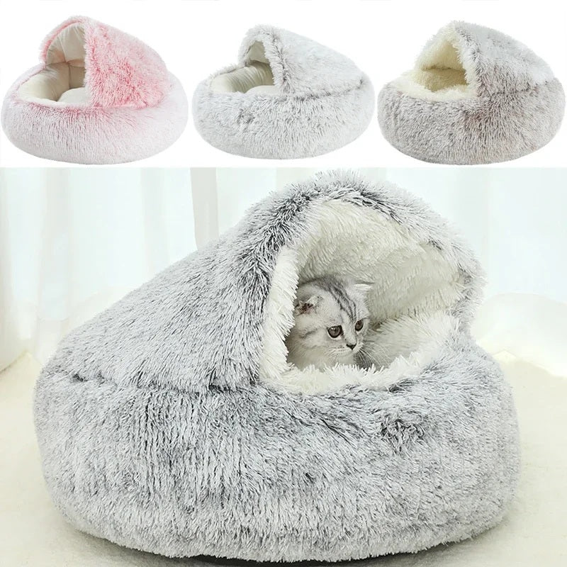 Cloudy Paws™ Cat Cave Bed