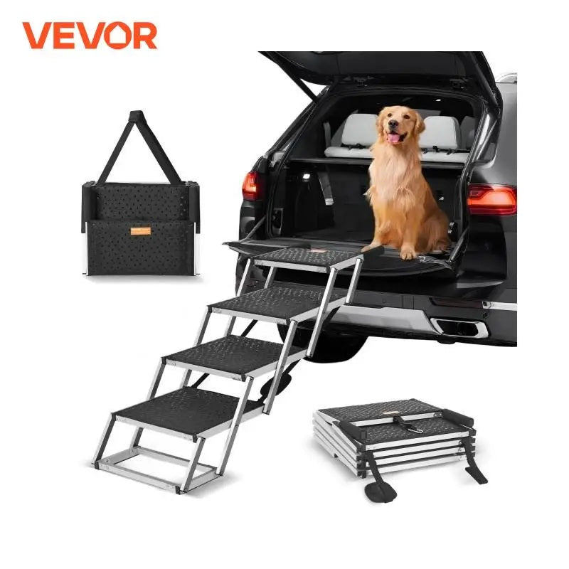 Cloudy Paws™ Dog Stairs for Cars