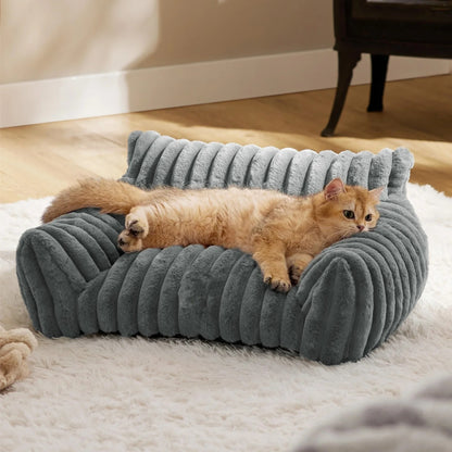 Cloudy Paws™ Luxury Cat Bed Sofa