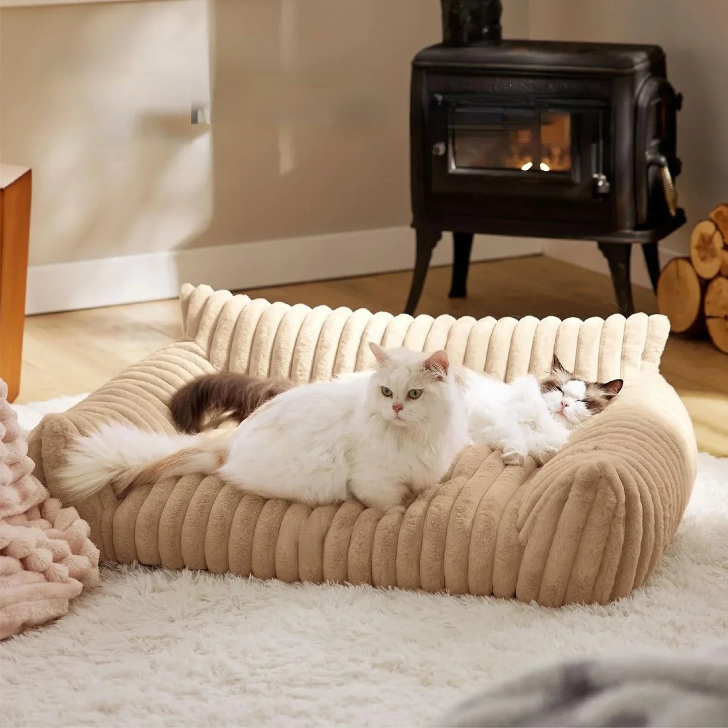 Cloudy Paws™ Luxury Cat Bed Sofa