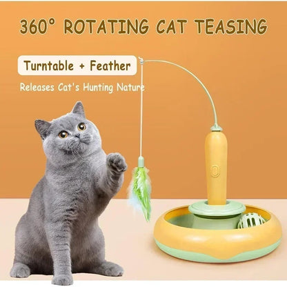 Cloudy Paws™ Interactive Cat Toy for Indoor