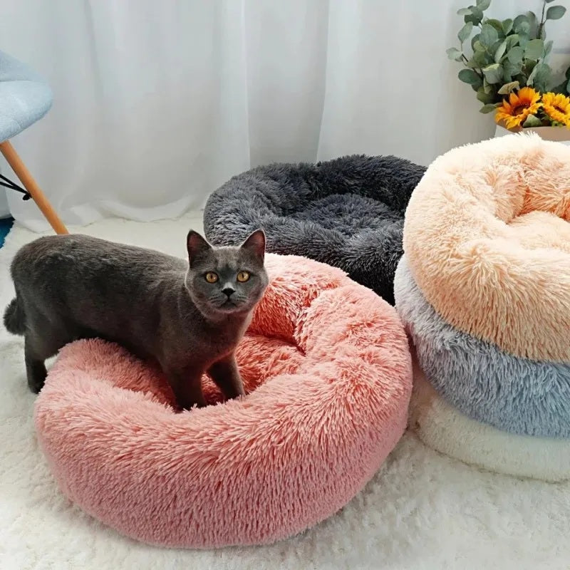 Cloudy Paws™ Super Soft Pet Round Bed