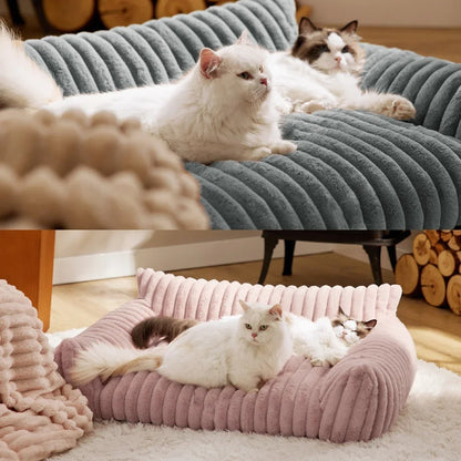 Cloudy Paws™ Luxury Cat Bed Sofa