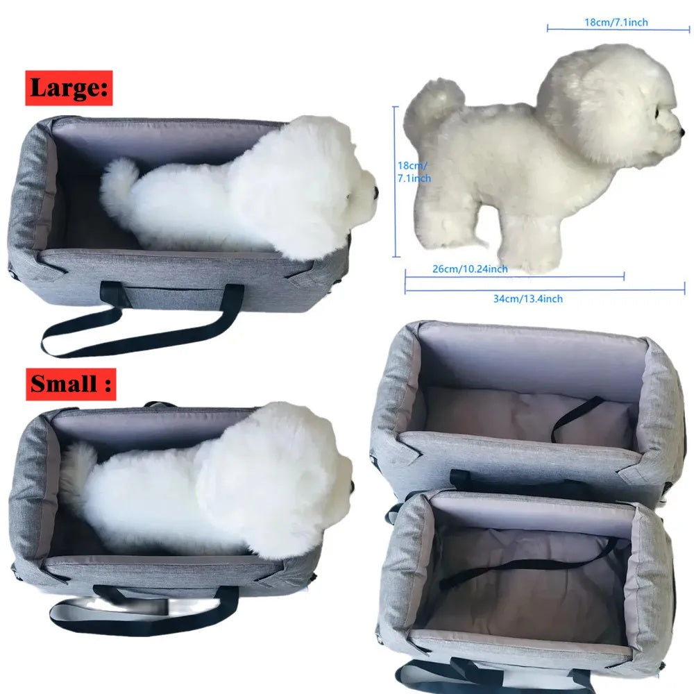 Cloudy Paws™ Portable Dog Car Seat Bed