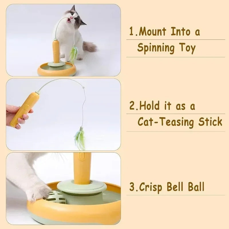 Cloudy Paws™ Interactive Cat Toy for Indoor