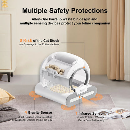 Cloudy Paws™ Automatic Self-Cleaning Cat Litter Box