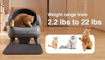 Cloudy Paws™ Self-Cleaning Cat Litter Box