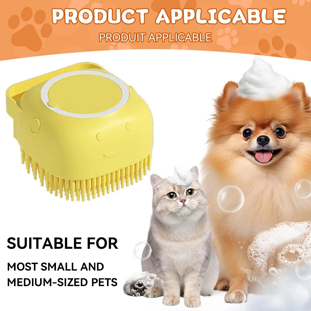 Cloudy Paws™ Pet Bathing Brush