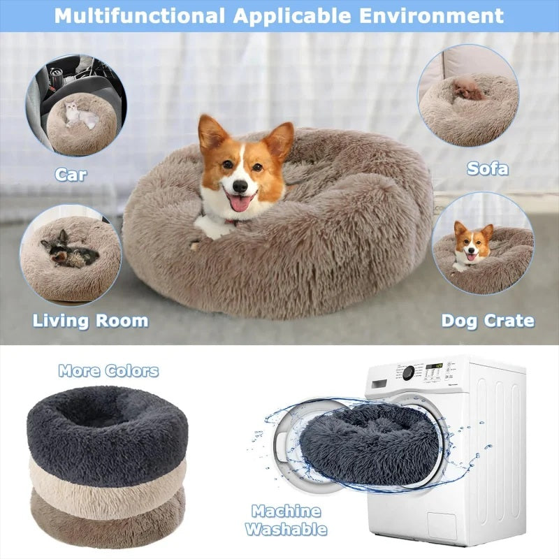 Cloudy Paws™ Super Soft Pet Round Bed