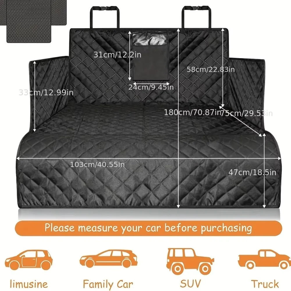 Cloudy Paws™ Car Seat Cover for Pet in Trunk