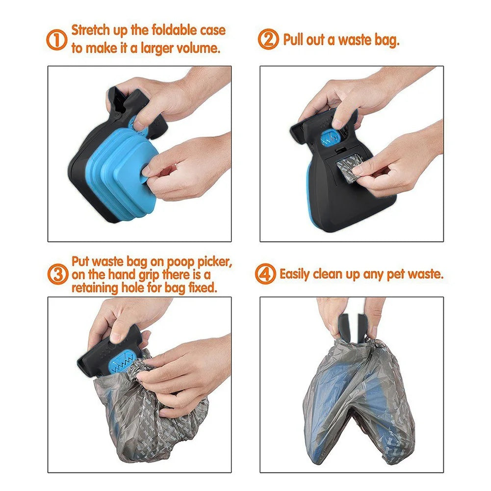 Cloudy Paws™ Foldable Dog Poop Scooper