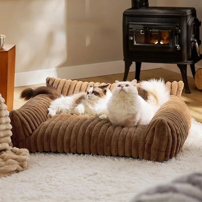 Cloudy Paws™ Luxury Cat Bed Sofa