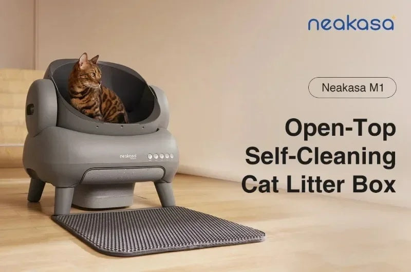 Cloudy Paws™ Self-Cleaning Cat Litter Box